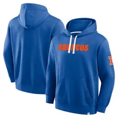 ファナティクス メンズ アウター パーカー・スウェット Mens Fanatics Royal Denver Broncos New Horizons Heritage Pullover Hoodieのサムネイル