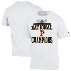 チャンピオン レディース トップス シャツ Unisex Champion White Princeton Tigers 2026 NCAA Mens Lacrosse National Champiのサムネイル