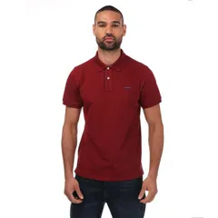ガント メンズ トップス ポロシャツ コントラスト Gant Contrast Pique Polo Red レッドのサムネイル