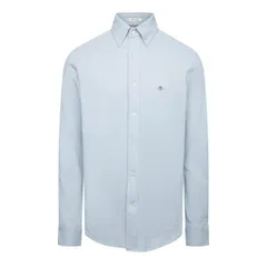 ガント メンズ トップス ポロシャツ ジャージー Gant Mens Jersey Pique Short Sleeve Polo Shirt MUTED BLUE ブルーのサムネイル