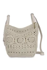 ザサック レディース バッグ The Sak Los Feliz Crossbody Crochet Bag Natural Medallionのサムネイル