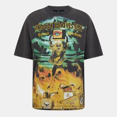 リプレゼント メンズ トップス Tシャツ Represent Mens x Iron Maiden Holy Smoke Bold Fashion Metal Fusion TShirt Sunfad