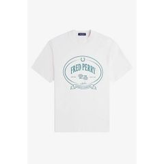 フレッドペリー メンズ トップス Tシャツ レギュラーフィット Fred Perry Mens Champions Regular FitShirt Sno white 129 ホワイト