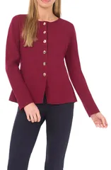 テッドベーカー レディース アウター カーディガン Ted Baker Collarless Cardigan VINEYARDのサムネイル