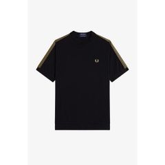 フレッドペリー メンズ トップス Tシャツ Fred Perry Mens TShirt Black 102 ブラック