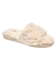ナインウェスト レディース シューズ サンダル Nine West Slide Faux Fur Slipper Women Cream クリームのサムネイル