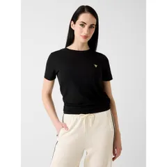 ゲス レディース トップス シャツ Guess Womens Colette TShirt Jet Black ブラックのサムネイル
