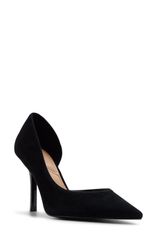 アルド レディース シューズ パンプス ALDO Kaysie Pointed Toe Half DOrsay Pump BLACK ブラック