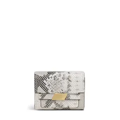 ラドリー レディース アクセサリー 財布 Radley The Christina Faux Snake Medium Flapover Wallet Saltのサムネイル