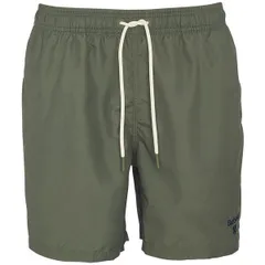 バブアー メンズ ボトムス ハーフパンツ・ショーツ ショートパンツ ロゴ Barbour Logo Swim Shorts Olive OL51 オリーブのサムネイル