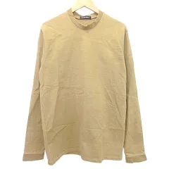 リップヴァンウィンクル RIPVANWINKLE Tシャツ カットソー 長袖 Ｍ~Ｌ相当 ベージュ A0114のサムネイル