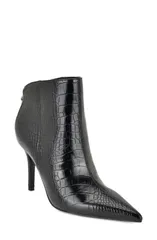 ナインウェスト レディース シューズ ブーツ・レインブーツ アンクル Nine West Gesabel Ankle Bootie Women BLACK CROC ブラックのサムネイル