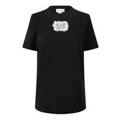 アレキサンダー・マックイーン レディース トップス シャツ レース Alexander Mcqueen Alex Lace LG TShirt Ld63 Black Ivory アイボリーのサムネイル