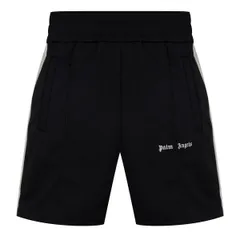 パーム・エンジェルス メンズ ボトムス ハーフパンツ・ショーツ ショートパンツ Palm Angels Classic Track Shorts BlackWhite ホワイトのサムネイル