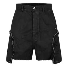 リックオウエンス メンズ ボトムス ハーフパンツ・ショーツ トラックスーツ ショートパンツ Rick Owens Drkshdw Mens DS Bauhas Woven Tracksuit Shorのサムネイル