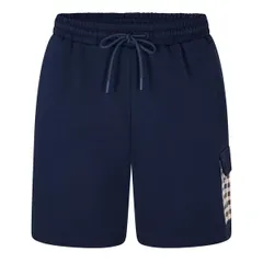 アクアスキュータム メンズ ボトムス カジュアルパンツ ショートパンツ フリース Aquascutumens Fleece Jogger Shorts Navy ネイビーのサムネイル