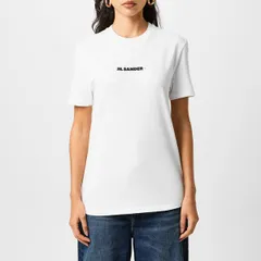 ジル・サンダー レディース トップス シャツ ロゴ Jil Sander Logo TShirt Porcelainのサムネイル