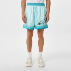 アミリ メンズ ボトムス ハーフパンツ・ショーツ ショートパンツ Amiri Resort Club Shorts Ceruleanのサムネイル