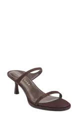 マーク・フィッシャー レディース シューズ パンプス サンダル Marc Fisher LTD Alonde Slide Sandal Women DARK BROWN SUEDE ブラウンのサムネイル