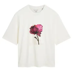 テッドベーカー レディース トップス Tシャツ フラワー柄 フラワー グラフィック Ted Baker Ted Baker Floral Graphic Softouch Fitted TShirtのサムネイル