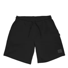アクアスキュータム メンズ ボトムス カジュアルパンツ ショートパンツ フリース Aquascutumens Fleece Jogger Shorts Black ブラックのサムネイル