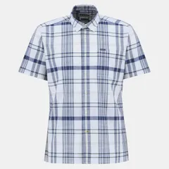 バブアー メンズ トップス シャツ Barbour Grassbeach Shirt White ホワイトのサムネイル