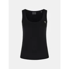 ゲス レディース トップス シャツ ベスト Guess Womens Colette Rib Tank Vest Jet Black ブラックのサムネイル