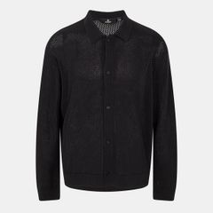 リプレゼント メンズ トップス シャツ Represent Mens Long Sleeve Plain Shirt Jet Black ブラック
