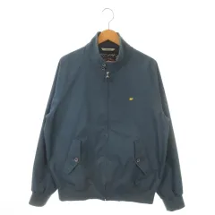 ゴールデンベア GOLDEN BEAR スイングトップ ジャケット L 紺 ネイビー スタンドカラー ジップアップ ロゴ刺繍 /MN14 ■GY99のサムネイル