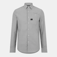 ジースター メンズ トップス シャツ G Star Bristum 20 Slim Shirt GryWhite ホワイトのサムネイル