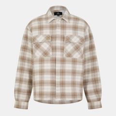 リプレゼント メンズ トップス シャツ Represent Mens Waffle Flannel Shirtextu red Fabric Mid Brown ブラウン