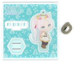 [Used] Keychain Frieren(Flower Crown) Magical Forest Mini Acrylic Stand& Keychain "Funeral"Frieren POP UP SHOP "Magical Forest"Frieren''