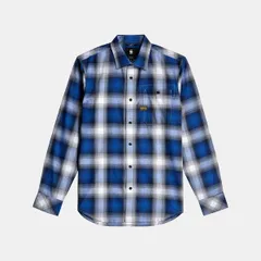 ジースター メンズ トップス シャツ G Star Mens Long Sleeve Plain Shirt Deep Blue ブルーのサムネイル