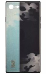 [중고]휴대 재킷·커버 시토무이이치로 iPhone8/7 대응 스퀘어 유리 케이스 [귀멸의 칼날]