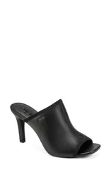 ダナ キャラン ニューヨーク レディース シューズ ヒール サンダル DKNY Bryant Slide Sandal Women BLACK ブラックのサムネイル