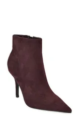 ナインウェスト レディース シューズ ブーツ・レインブーツ Nine West Galz Pointed Toe Bootie Women DARK RED レッドのサムネイル