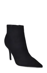 ナインウェスト レディース シューズ ブーツ・レインブーツ Nine West Galz Pointed Toe Bootie Women BLACK ブラックのサムネイル