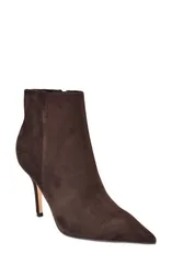 ナインウェスト レディース シューズ ブーツ・レインブーツ Nine West Galz Pointed Toe Bootie Women DARK BROWN ブラウンのサムネイル