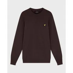 ライルアンドスコット メンズ アウター ニット・セーター Lyle and Scott Merino Crew Jumper Sedimentのサムネイル
