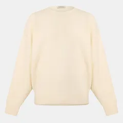フィアオブゴッド メンズ アウター ニット・セーター リラックスフィット クルーネック Fear Of God Mens Relaxed Fit Crew Neck Jumper Cream クリームのサムネイル