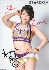 レア】【8/3お渡し会】スターダム STARDOM 姫ゆりあ デコポートレート