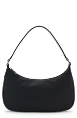 マンゴ レディース バッグ MANGO Shoulder Bag BLACK ブラックのサムネイル