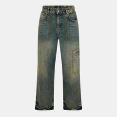リプレゼント メンズ ボトムス デニムパンツ ストレート ジーンズ Represent Menstraight Leg Jeans Tobacco Blue ブルー