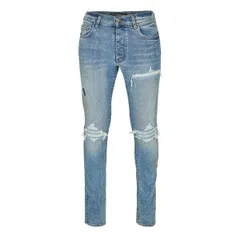 アミリ メンズ ボトムス デニムパンツ ジーンズ Amiri Menskinny Jeans Harbor Indigo インディゴのサムネイル