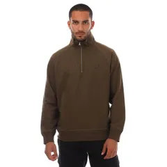 シーピーカンパニー メンズ アウター パーカー・スウェット シャツ ロゴ フリース CP Company Diagonal Raised Fleece HalfZip Logo Sweatshirtのサムネイル