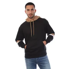 ボス メンズ アウター パーカー・スウェット Bossullivan 20 Hoodie Black ブラックのサムネイル