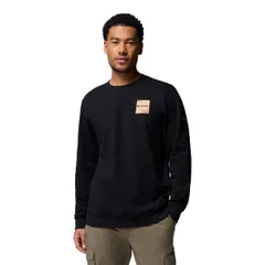 コロンビア メンズ アウター パーカー・スウェット シャツ Columbia Trek Crew Sweatshirt Mens Black ブラックのサムネイル
