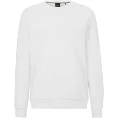 ボス メンズ アウター パーカー・スウェット セーター Boss Mensalbocomfort Crew Sweater White ホワイトのサムネイル