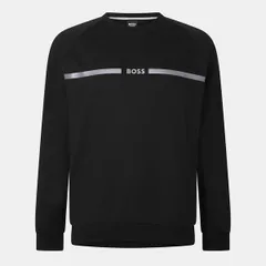 ボス メンズ アウター パーカー・スウェット シャツ ロゴ Boss Logo Sweatshirt Black 001 ブラックのサムネイル