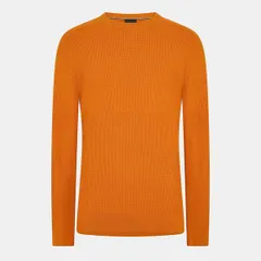 ボス メンズ アウター パーカー・スウェット シャツ Boss Mens Loforte Crew Sweatshirt Open Orange オレンジのサムネイル